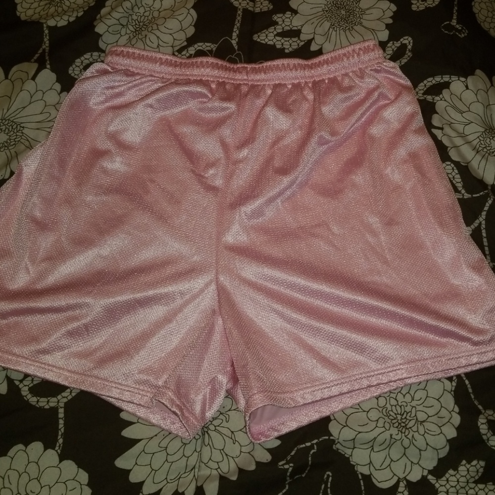 Women's swishy mesh ball shorts
